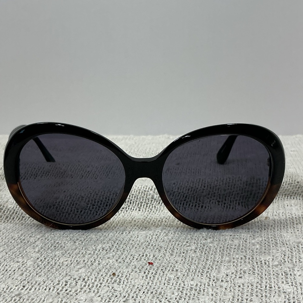 KATE SPADE Oversized Sunglasses Brown Tortoise Frames Smoke Lens Women